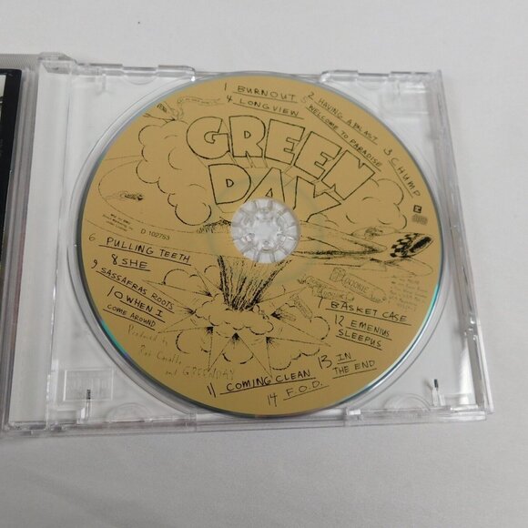 Green Day Dookie CD 1994 Reprise Records Alternative Punk Rock Burnout VG+ FLAW - Picture 4 of 5